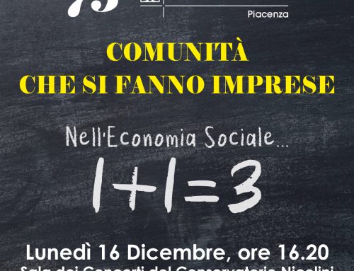 75 anni di Confcooperative Piacenza: il 16 dicembre l’assemblea al Conservatorio “Nicolini”